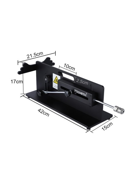 Hismith Table Top 20 Premium Sex Machine With Appwiredremote Speed Control Kliclok System 