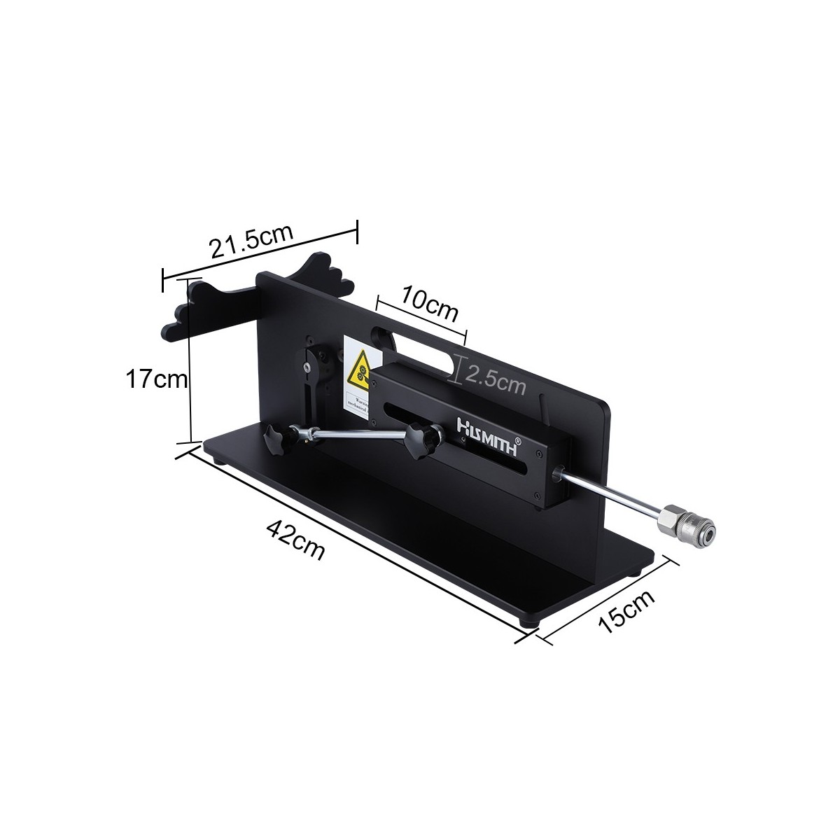 Hismith Table Top 20 Premium Sex Machine With Appwiredremote Speed Control Kliclok System 9914